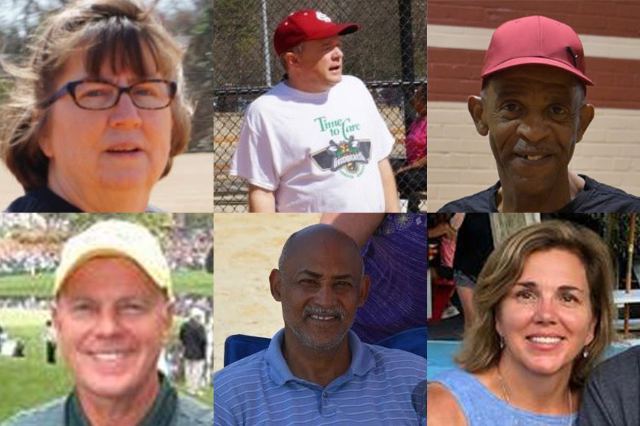 Pat, Don, John, Mark, Manuel, and Leslie